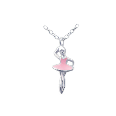 Sterling Silver Ballerina Pendant